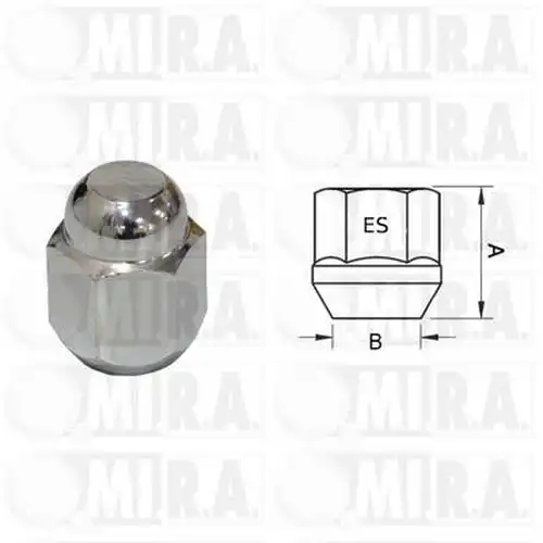 гайка на колелото MI.R.A. 29/1755