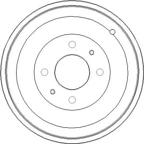 спирачен барабан MJ Allen Automotive NDR028