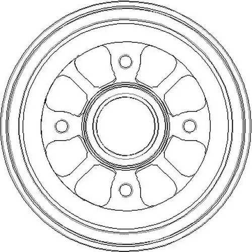 спирачен барабан MJ Allen Automotive NDR035