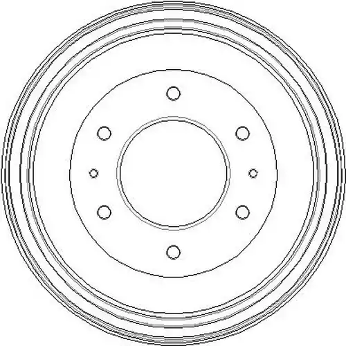 спирачен барабан MJ Allen Automotive NDR190