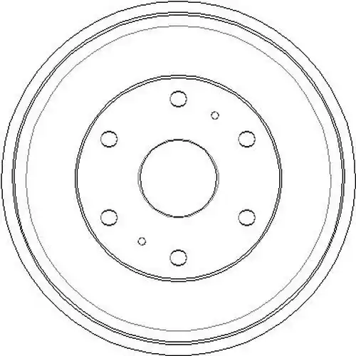 спирачен барабан MJ Allen Automotive NDR343