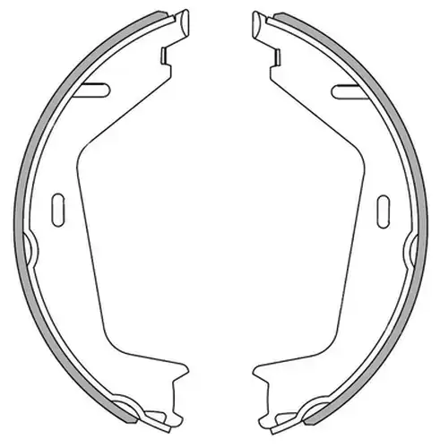 комплект спирачна челюст MJ Allen Automotive NS4017