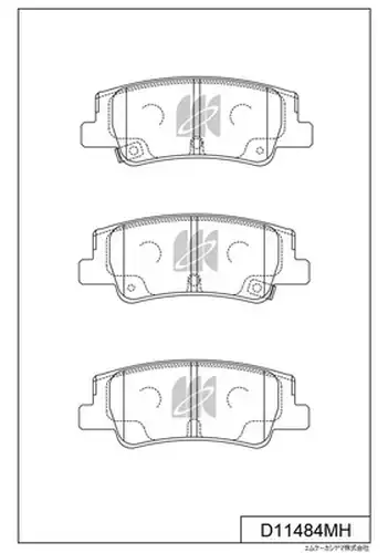 накладки MK Kashiyama D11484MH