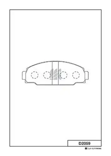 накладки MK Kashiyama D2059