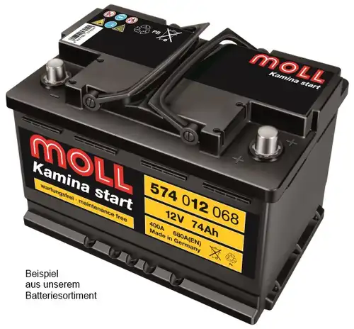 стартов акумулатор MOLLBATTERIEN 544 059 036