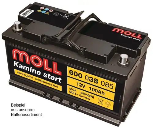 стартов акумулатор MOLLBATTERIEN 600 038 085