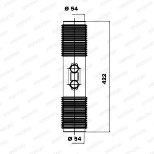 комплект маншон, кормилно управление MOOG K150057