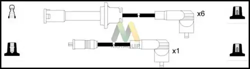 комплект запалителеи кабели MOTAQUIP LDRL1006