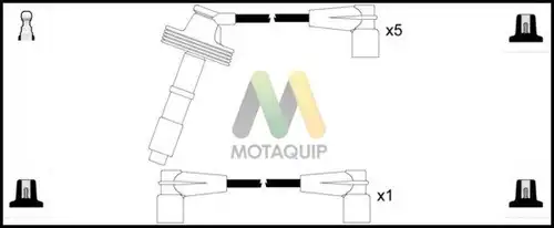 комплект запалителеи кабели MOTAQUIP LDRL1427