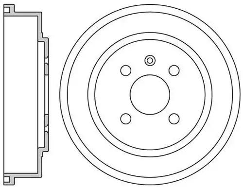 спирачен барабан MOTAQUIP VBD22