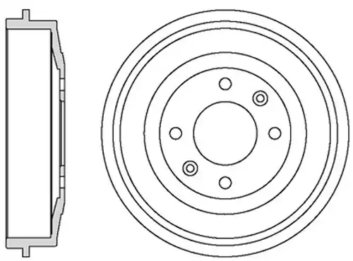 спирачен барабан MOTAQUIP VBD631