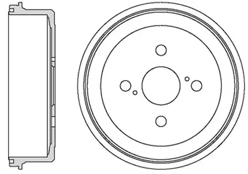 спирачен барабан MOTAQUIP VBE692
