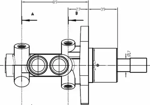 Спирачна помпа MOTAQUIP VMC237