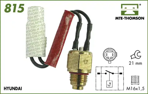 термошалтер, вентилатор на радиатора MTE-THOMSON 815