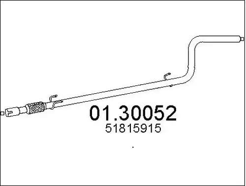 предно гърне MTS 01.30052