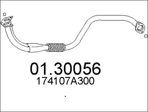 предно гърне MTS 01.30056