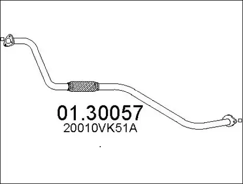 предно гърне MTS 01.30057