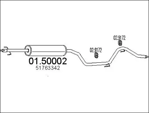 средно гърне MTS 01.50002