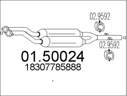 средно гърне MTS 01.50024