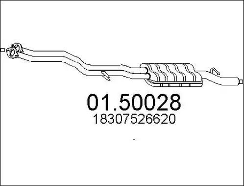 средно гърне MTS 01.50028