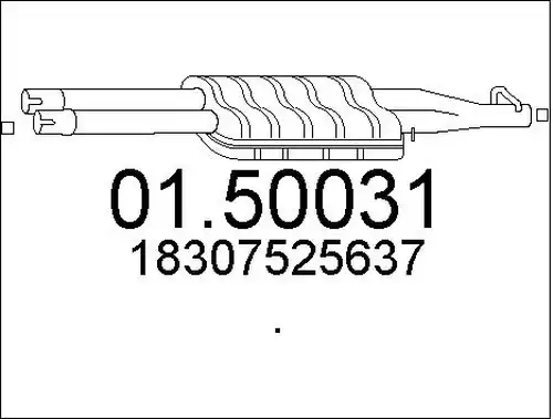 средно гърне MTS 01.50031