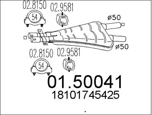 средно гърне MTS 01.50041