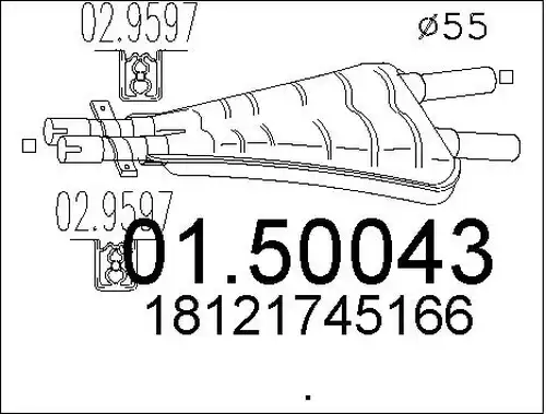 средно гърне MTS 01.50043