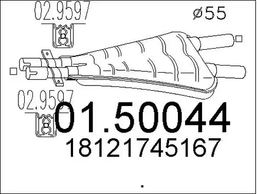 средно гърне MTS 01.50044