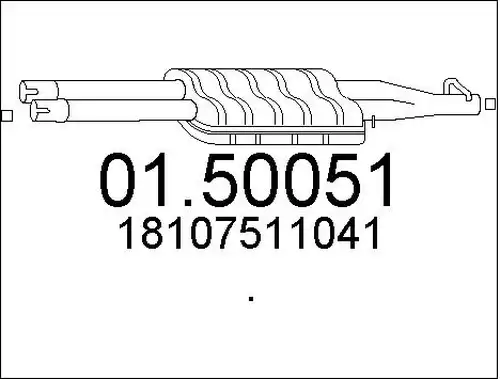 средно гърне MTS 01.50051