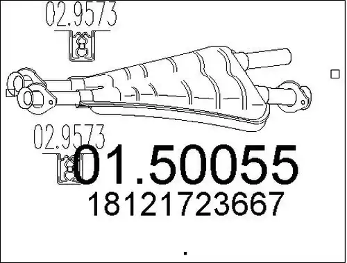 средно гърне MTS 01.50055