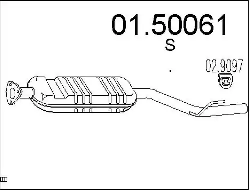 средно гърне MTS 01.50061