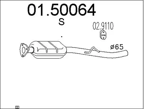 средно гърне MTS 01.50064