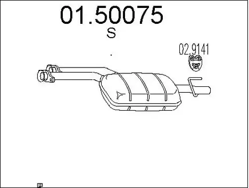 средно гърне MTS 01.50075