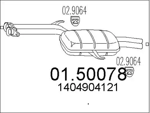 средно гърне MTS 01.50078