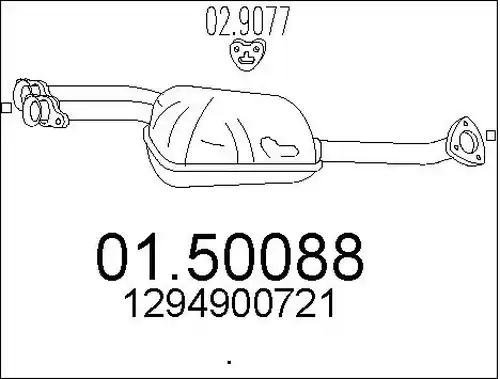 средно гърне MTS 01.50088