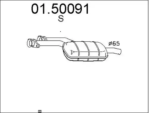 средно гърне MTS 01.50091