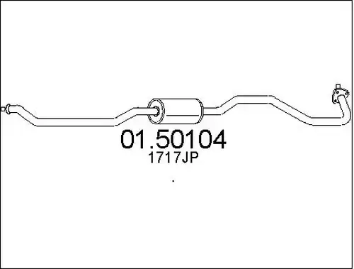 средно гърне MTS 01.50104