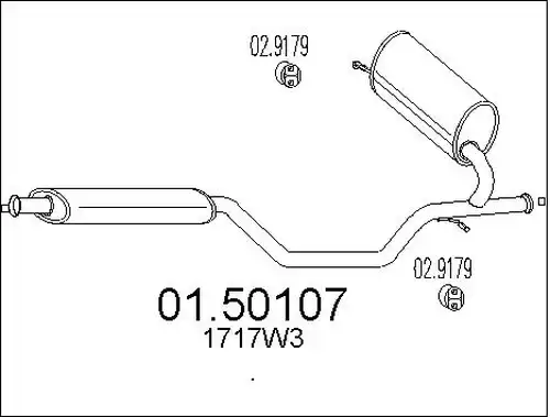 средно гърне MTS 01.50107