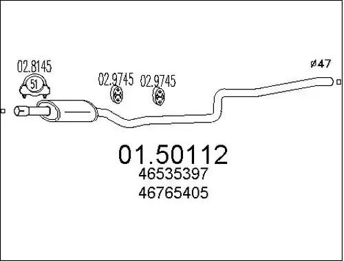 средно гърне MTS 01.50112