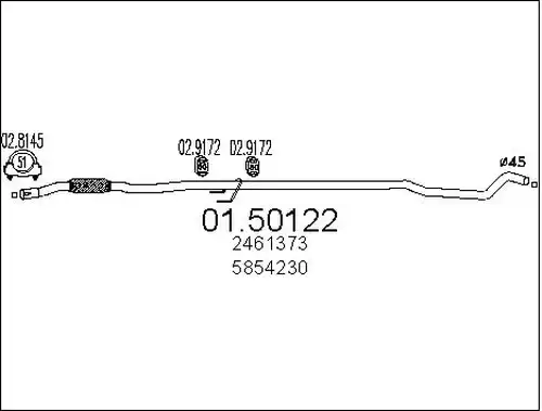 средно гърне MTS 01.50122