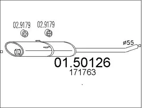 средно гърне MTS 01.50126