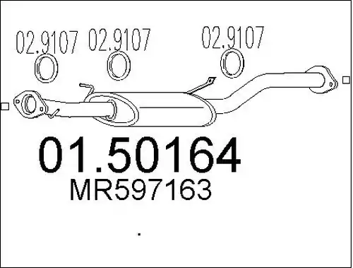 средно гърне MTS 01.50164