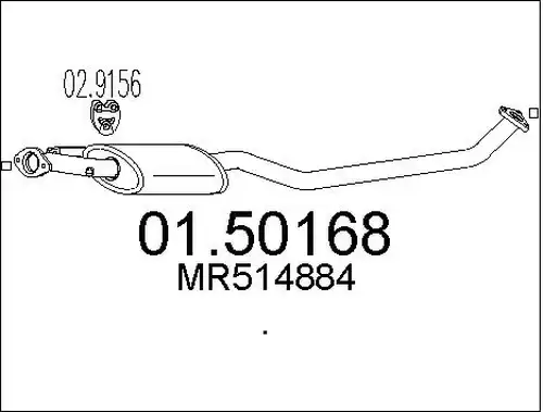 средно гърне MTS 01.50168