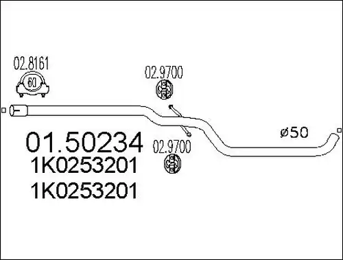 средно гърне MTS 01.50234