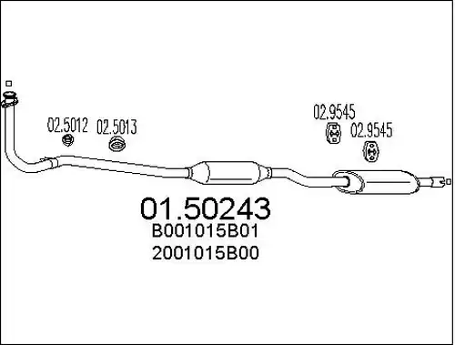 средно гърне MTS 01.50243