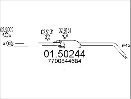 средно гърне MTS 01.50244