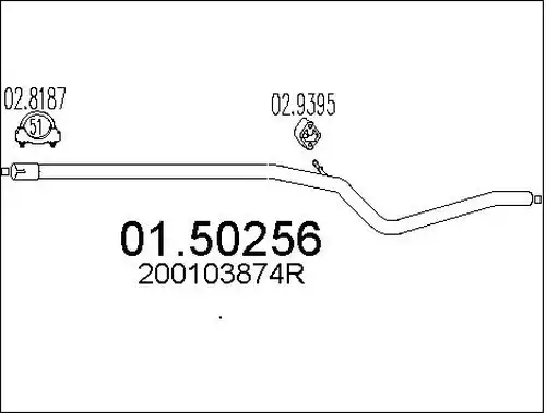 средно гърне MTS 01.50256