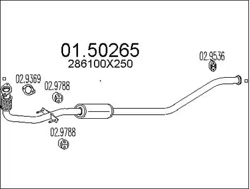 средно гърне MTS 01.50265