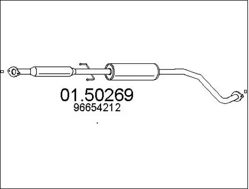 средно гърне MTS 01.50269