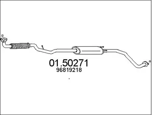 средно гърне MTS 01.50271